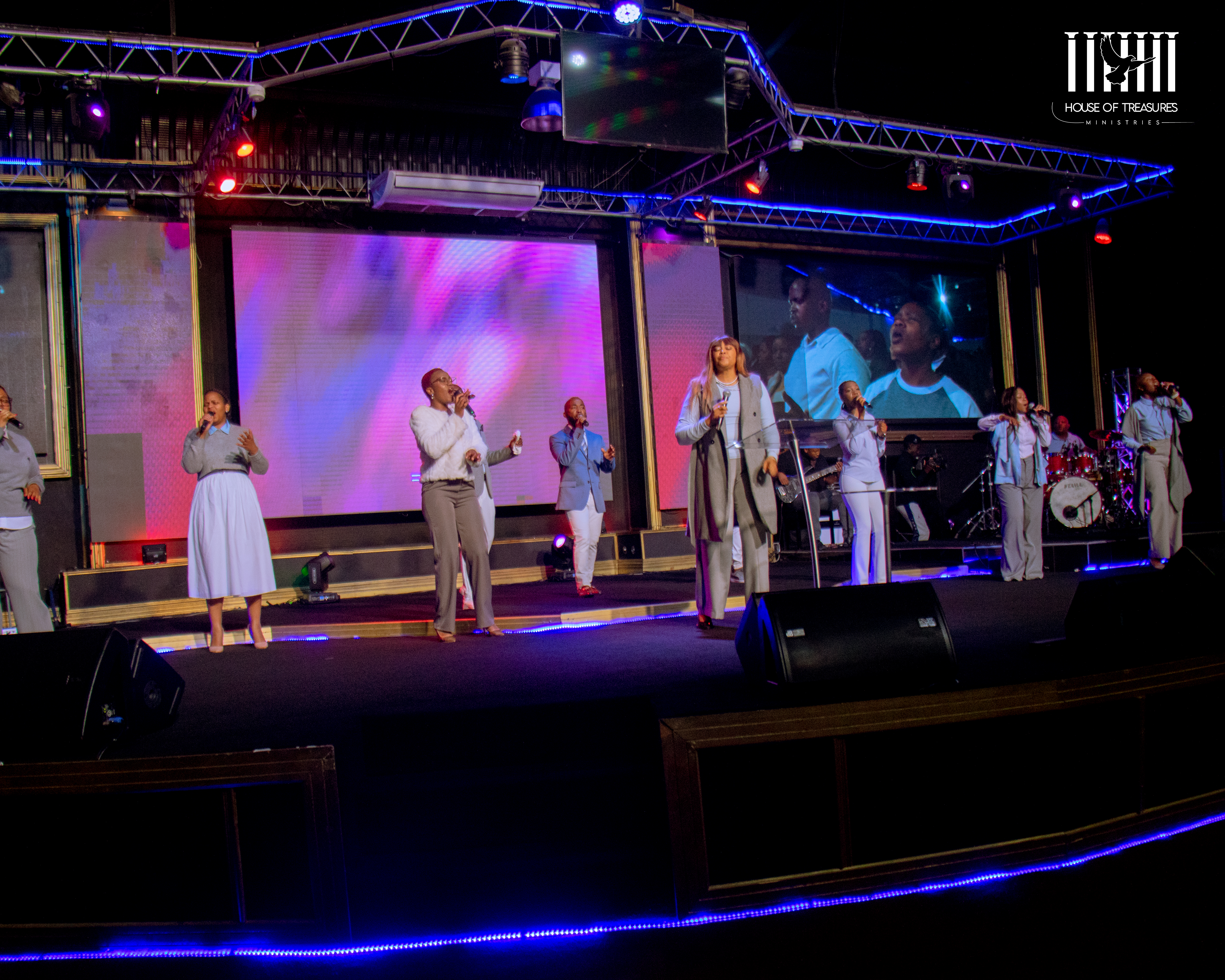 Worship at House of Treasures Ministries